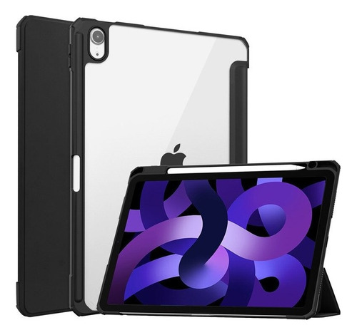 Para iPad Air 5 Case 10.9 Magnet Case Funda Funda Lápiz