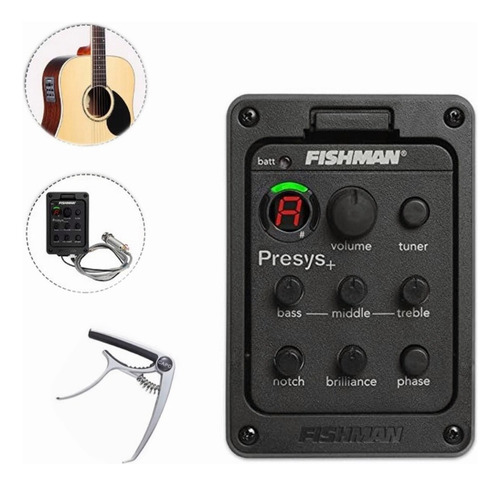 Fishman Presys Blend Pastillas De Guitarra Acústica Mic Beat