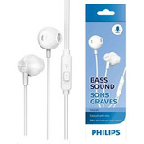 Audífonos In-ear Philips Manos Libres Taue101 Blanco 