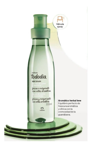 Tododia Natura Spray Corporal  200 Ml Limon Y Guanabana