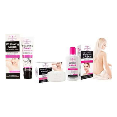 Kit Aclarante Crema Y Jabón Aclarante Axilas, Brazos, Cuerpo | Meses sin interés