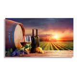 Cuadros Decorativos Economicos 120 X 70 Cms Bodegones Vinos