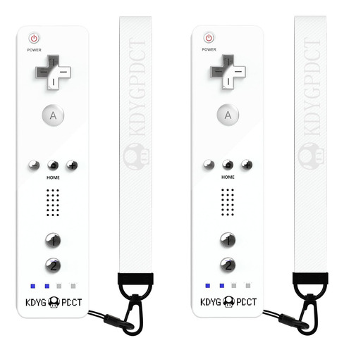 2 Controles Wiimote Para Nintendo Wii/wii U Blancos