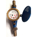 Medidor De Agua Potable, Conectores De 3/4 In Adccom Mx2-020