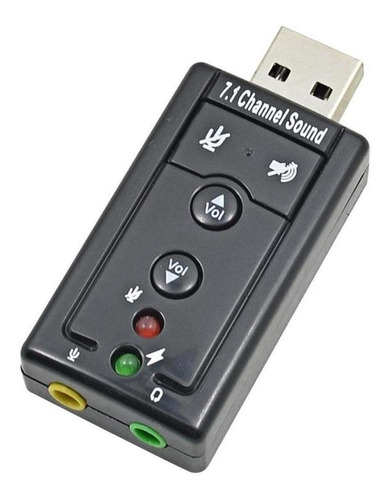 Tarjeta Adaptador Sonido Usb 7.1