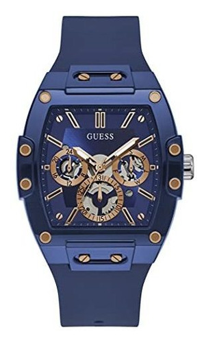 Guess Reloj De Cuarzo De Policarbonato Para Hombre Con Corre