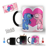 Taza Mágica Modelo Stitch Diseño 23 Personalizable