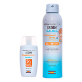 Isdin Set Protector Solar Pediatrico Fusion Water + Spray 25