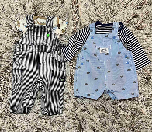 Kit Cuatro Prendas Para Bebé Recién Nacido Niño Carters