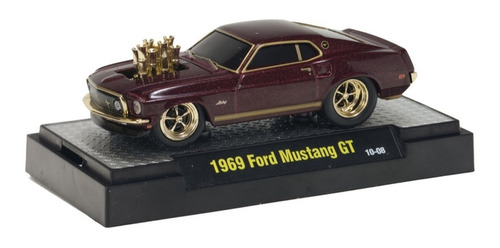 Chase 1969 Ford Mustang R03 Ground Pounders M2 Machines 1/64