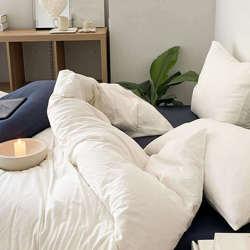 Duvet Bicolor Blanco Sm My Home Store