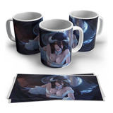 Albedo Overlord Taza Personalizada Anime Mod4