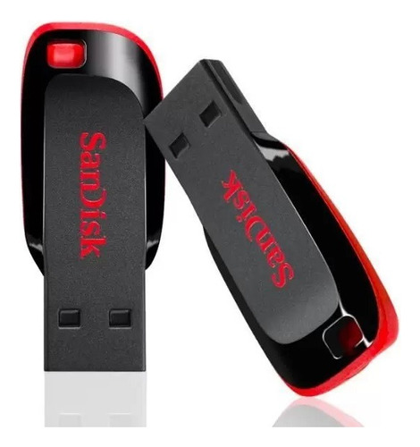 Kit 2 Pendrives Sandisk Crozer Blade 32gb Para Pc 