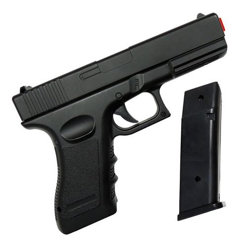 Pistola Airsoft Full Metal Glock Vg V20 6mm Spring