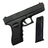 Pistola Airsoft Full Metal Glock Vg V20 6mm Spring