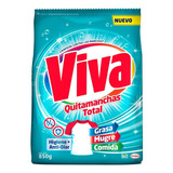 Detergente En Polvo Viva Quitamanchas Total Higiene Y Anti Olor 850g