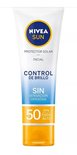 Protector Solar Facial Nivea Sun Fps 50 Control Brillo Nivea