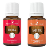 Kit De Aceites Esenciales De Toronja+mandarina Young Living 