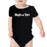 Body Infantil High On Fire - 100% Algodão