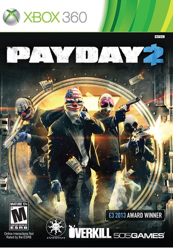 Juego Xbox 360 Pay Day 2 - Fisico