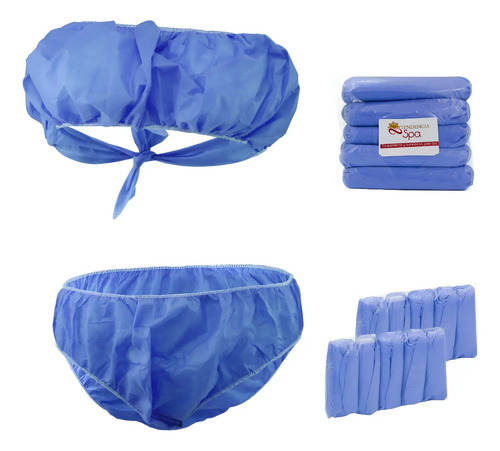 Kit De Ropa Desechable. 20 Pzas. Top Y Bikini