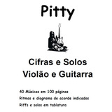 Caderno De Cifras E Tablaturas Violão E Guitarra Pitty