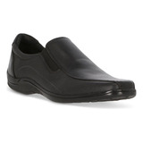 Zapato Escolar Pr22021 Suela Ligera Niños Elastico Negro