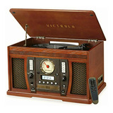 Victrola Nostalgic Aviator Wood Centro De Entretenimiento