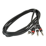 Cable Rca A Plug Mono 1m Vaina 4mm Warwick Rcl20931d4