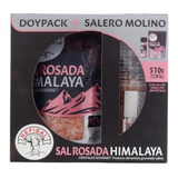 Sal Rosada Himalaya 510 G Con Molino De Sal Set Saludable