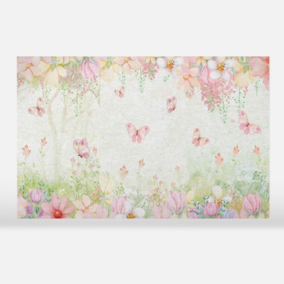 Painel Retangular Sublimado Tecido Só Frente 3x2 Jardim