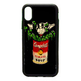 Funda Protector Para iPhone Monopoly Campbells Grafitti