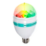 Lampara Led 220v Color Rgb Giratoria Luces Fiestas F