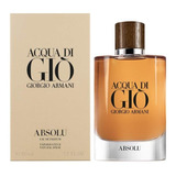 Perfume Hombre Acqua Di Gio Homme Absolu Edp 125ml