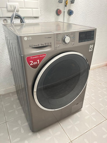 Lavadora Secadora Marca, Modelo LG Wd9dbs6 9kg/5kg