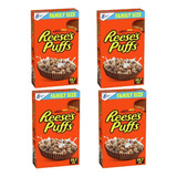 Cereal Americano Reeses Puffs 4 Pizas 19.7oz Tamaño Familiar
