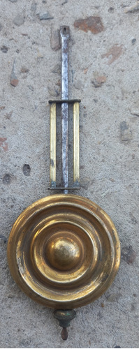Antiguo Péndulo Reloj Ansonia Pared 18,6cm Largo En Palomar