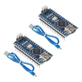 Dweii 2 Unids Para Nano V3.0 Atmega328p Modulo Ch340c Chip 5