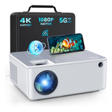 Fangor Proyector Bluetooth Wifi 5g - Proyector De Películas 