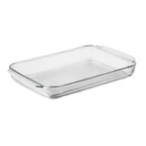 Bandeja Rectangular De Vidrio Refractario 2,5 Litros