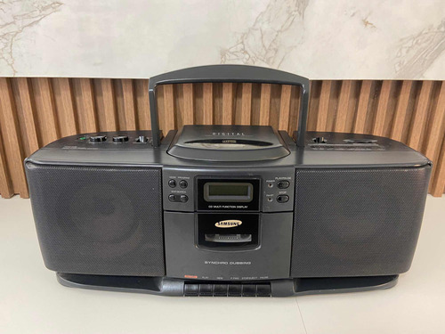 Rádio Antigo Samsung Rcd-830 Boombox