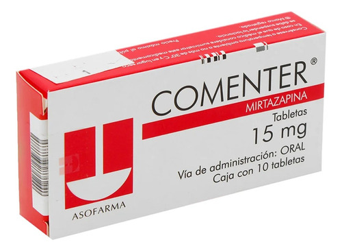 Comenter 15mg X 10 Tabletas