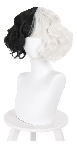 Cruella De Vil Cruella Wigs Evil Para Mujer  Pantalones Cort