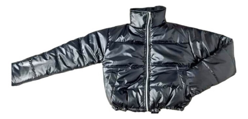 Campera Puffer Metalizada