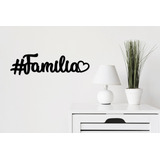 Letras Mdf #família 30cm