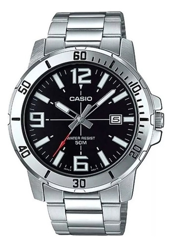 Reloj De Pulsera Casio Dress Mtp-vd01d-1b Relojesymas