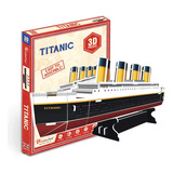 Puzzle 3d Titanic Barco Pequeño 30 Piezas Rompecabezas