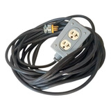 Extension Cable Uso Rudo 40m Calibre 10 Reforzada 100% Cobre