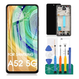 Para Samsung A52 5g Pantalla Táctil Lcd Con Marco Tft