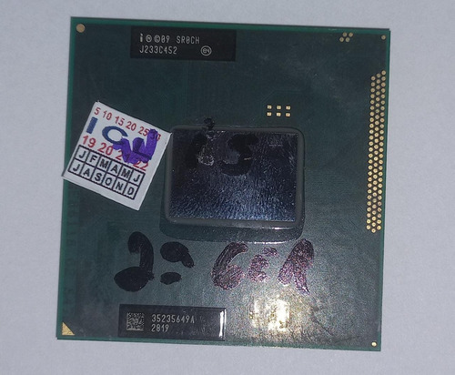 Processador Gamer Intel Core I5-2450m 